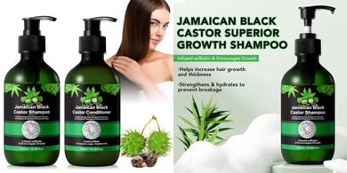 Jamaican Black Castor Oil Shampoo & Conditioner Gift Set
