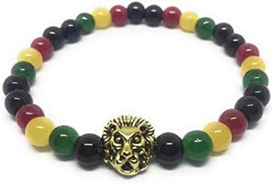 Chavarrieta Lion Bead Bracelet
