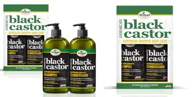 Jamaican Black Castor Oil Shampoo & Conditioner Gift Set (Sulfate & Paraben-Free)
