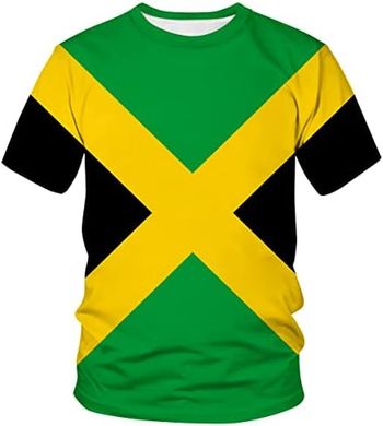 Jamaican Flag Casual T-Shirt
