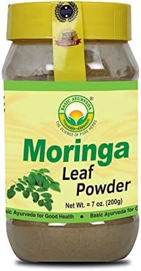 Organic Moringa Powder:  Vitamin C & Joint Support
