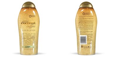 OGX Coconut Coffee Body Scrub & Wash for Dry Skin
