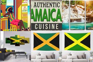 Jamaican wall art