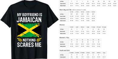 Jamaican Boyfriend: Fearless T-Shirt
