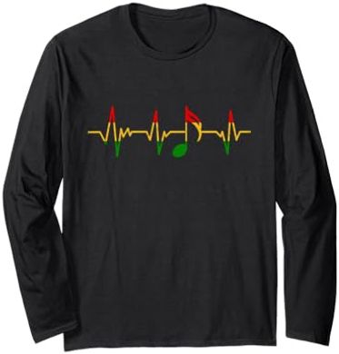 Reggae Heartbeat T-Shirt: African Pride
