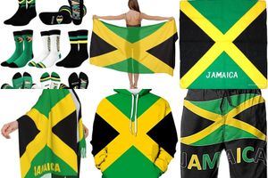 Jamaican flag apparel