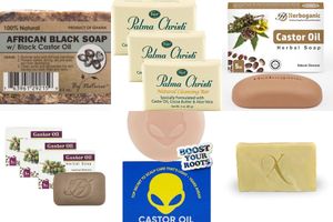 Jamaican castor oil soap