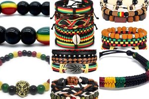 Jamaican beaded bracelets