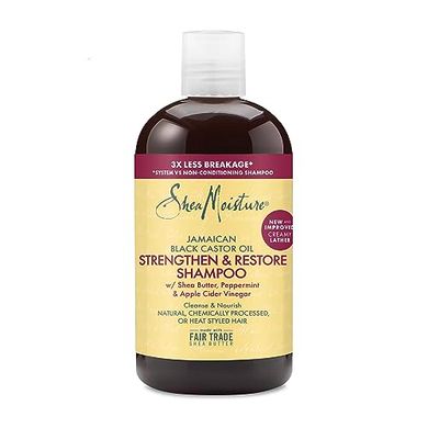 SheaMoisture Jamaican Black Castor Oil Shampoo: Strength & Restore for Damaged Hair
